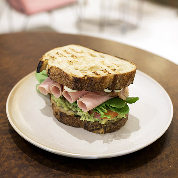 Turkey breast sandwich